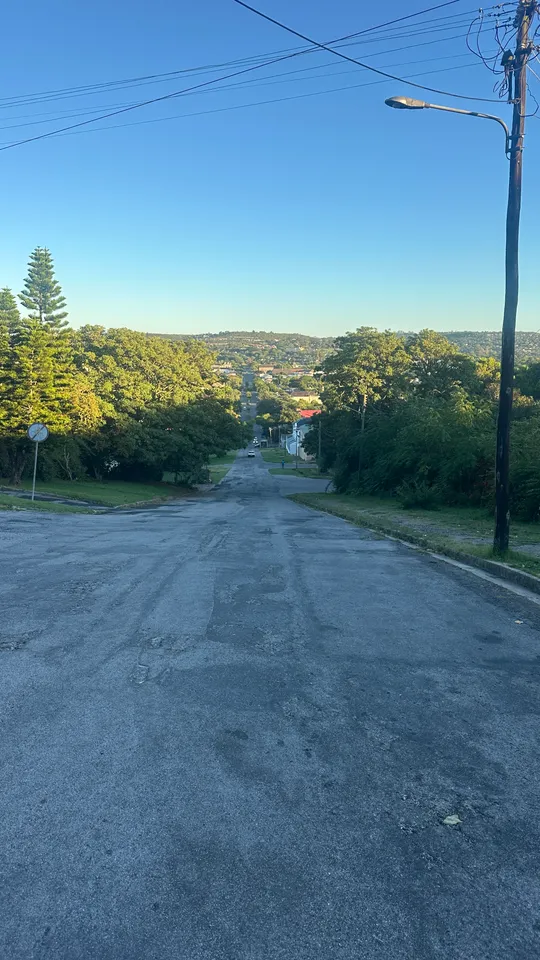 Sunny Side up the steep end of Somerset Road