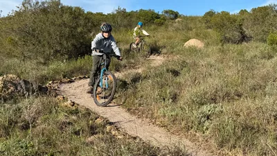 Flow trails Hill 60 top section