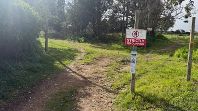 Constitution Rd Access to railway line